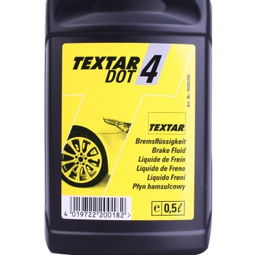 泰明頓Textar DOT4全進(jìn)口剎車油 專業(yè)潤(rùn)滑，安全守護(hù)的500ml之選